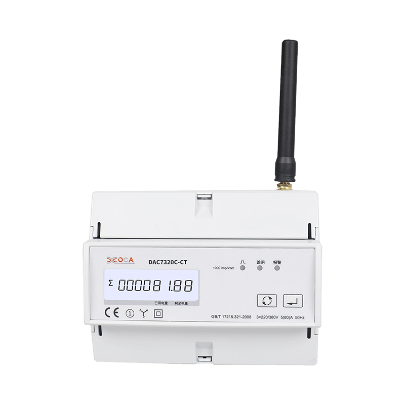 Dac7321c-CT DIN lišta AC WiFi s transformátorom Tuya Electronic Energy Meter